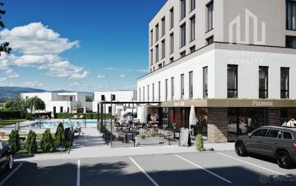 *IBA U NÁS * 3i byt s predzáhradkou v štandarde, klimatizácia, parkovanie + bazén