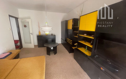 REZERVOVANÉ Na predaj 1-izbový byt s balkónom, Piešťany, Juh