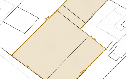 Pozemok na výstavbu RD v srdci obce Veľké Kostoľany