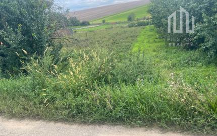 Veľký slnečný pozemok na rodinný dom aj záhradu 3000m2, Kapince