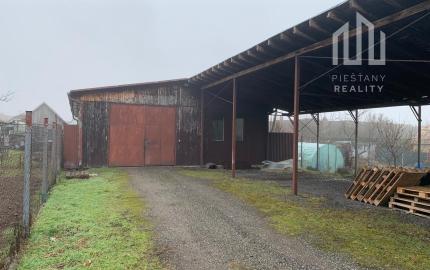 Flexibilný komerčný objekt obec Podolie, hala, veľký pozemok - výborná investícia s potenciálom