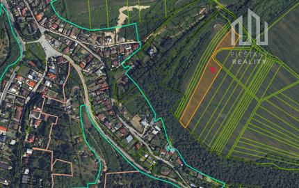 Atraktívna orná pôda 6 672 m² – Banka pri Piešťanoch, ideálna investícia