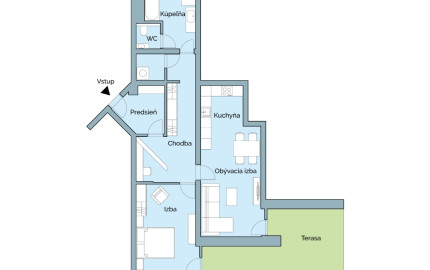 Exkluzívny 2‑izbový apartmán v rezorte Linea Premium pri Sĺňave
