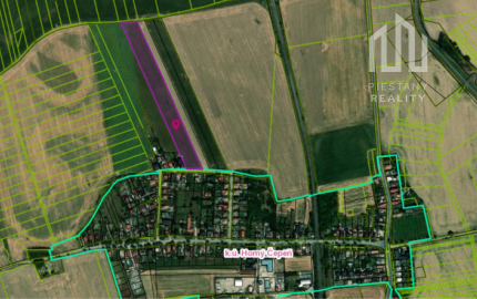 NA PREDAJ: Orná pôda 19 977 m² – Sereď, Horný Čepeň