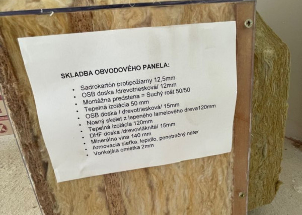 Pasívny 5-izbový drevodom, Sokolovce