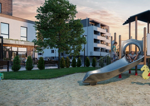 *IBA U NÁS * 3i byt s predzáhradkou v štandarde, klimatizácia, parkovanie + bazén