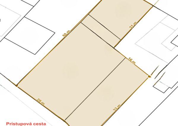Pozemok na výstavbu RD v srdci obce Veľké Kostoľany