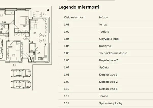 Na predaj 4-izbový RD s garážou v projekte SELANKY Pobedim