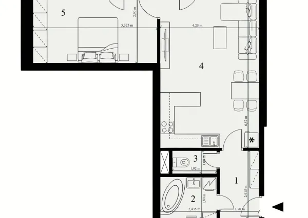 *Iba u nás zľava* 2-izb. byt v štandarde 71,23 m2 rezidencia SELANKY Pobedim