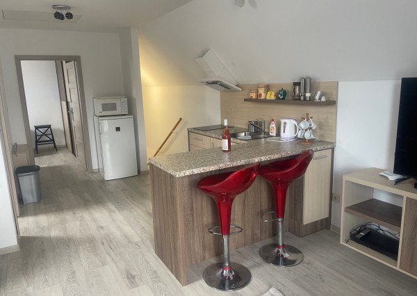 Na prenájom 2-izbový byt v dome takmer v centre, Piešťany