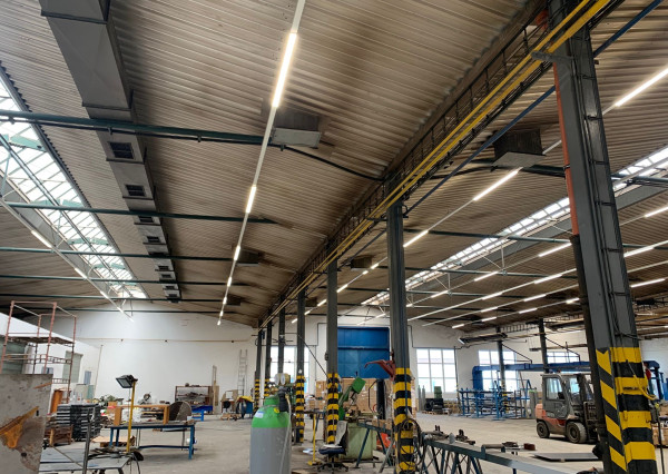 *Na prenájom* hala 1550 m2 na výrobu, strojárstvo alebo ako skladový priestor