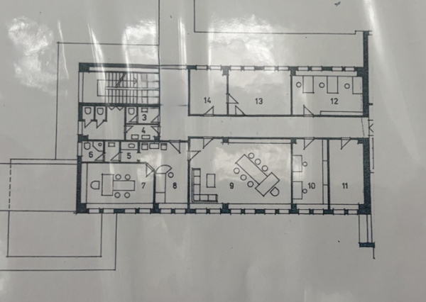 *Na prenájom* moderné kancelárske priestory, celé podlažie 335 m² v Piešťanoch